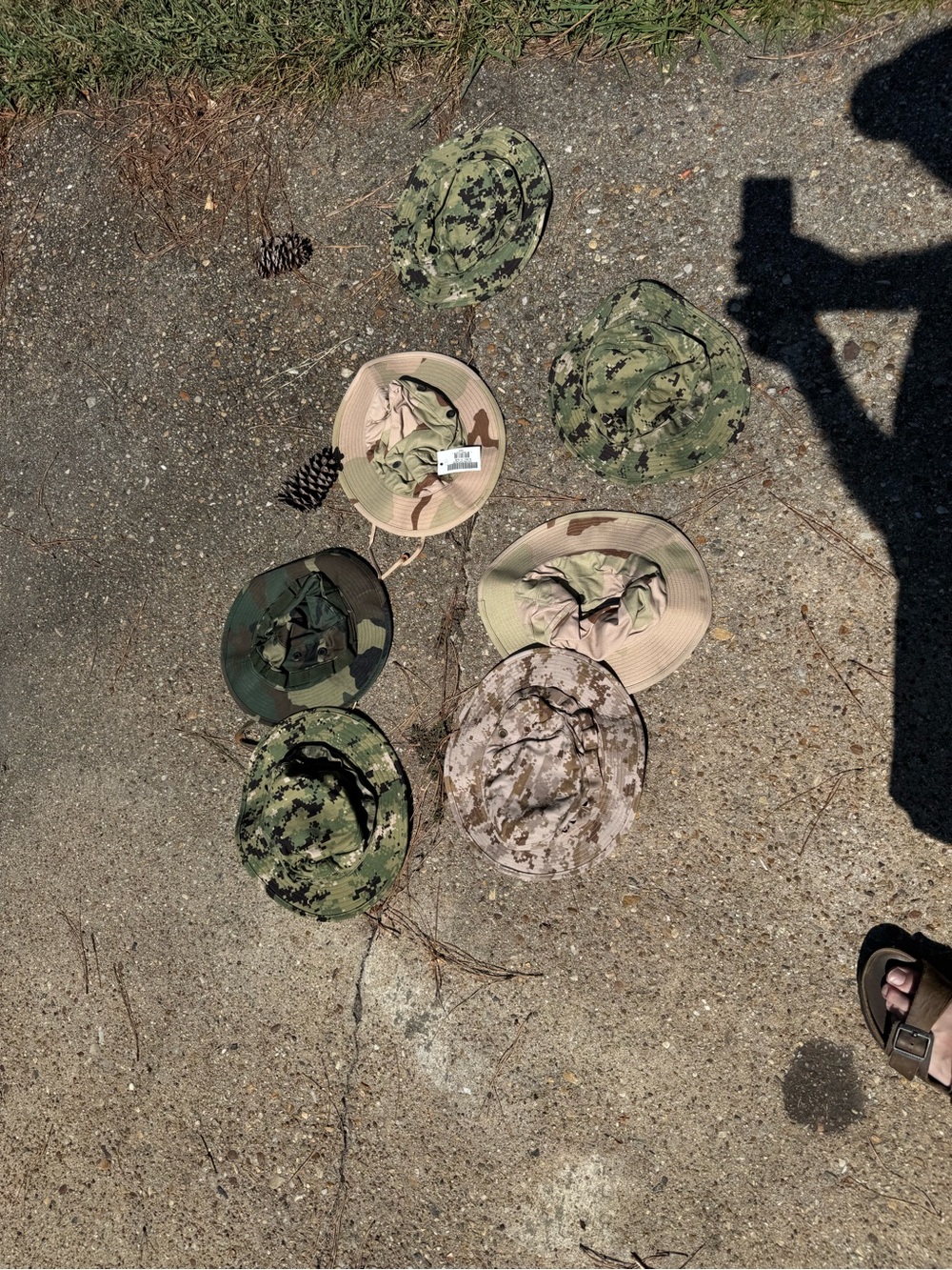 Camouflage Boonie Hat - Olive & Tan Multi-Cam Styles